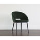 Thatcher Black / Deep Green Sky Dining Armchair